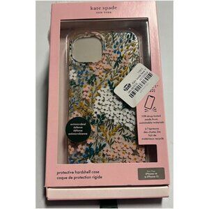 Kate Spade New York Glazed Hardshell MagSafe Case Glossy Floral Design